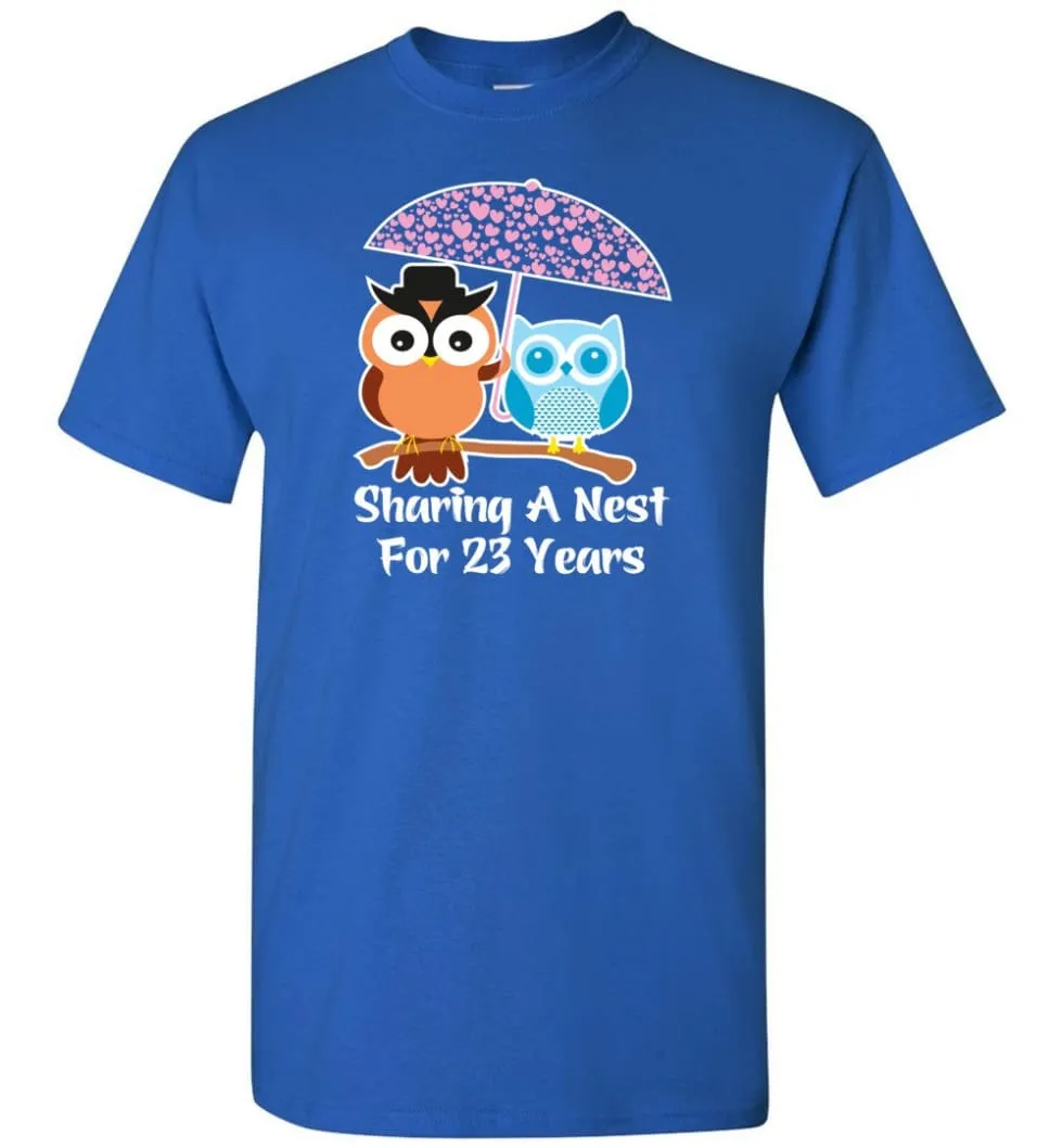 23 Years Wedding Anniversary Gifts Valentine's Day T-shirt