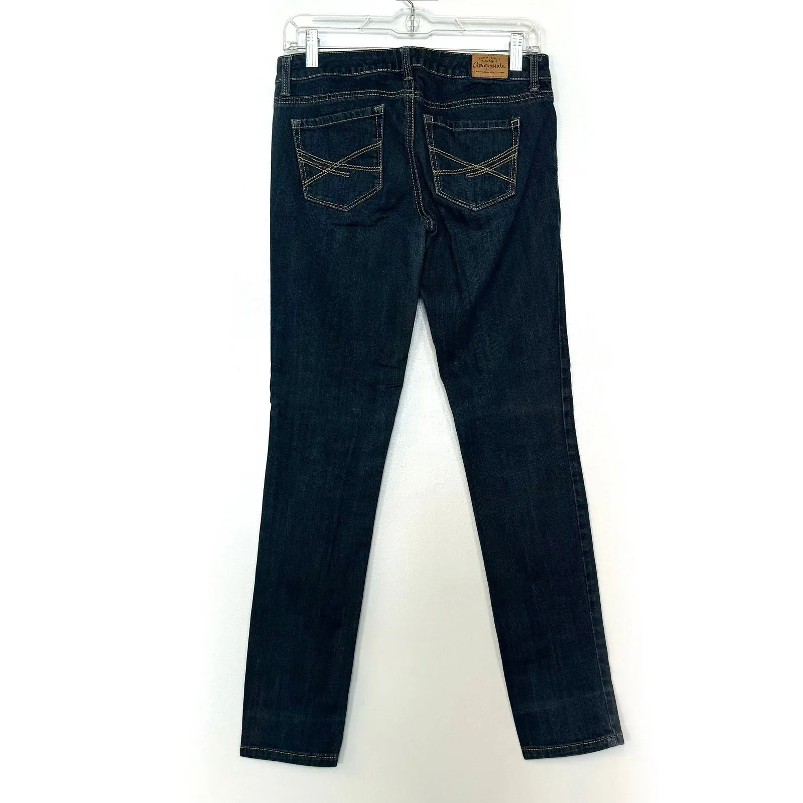 Aeropostale | Womens Ultra Skinny Denim ‘Ashley’ Jeans | Color: Blue | Size: 5/6 Reg | Pre-Owned