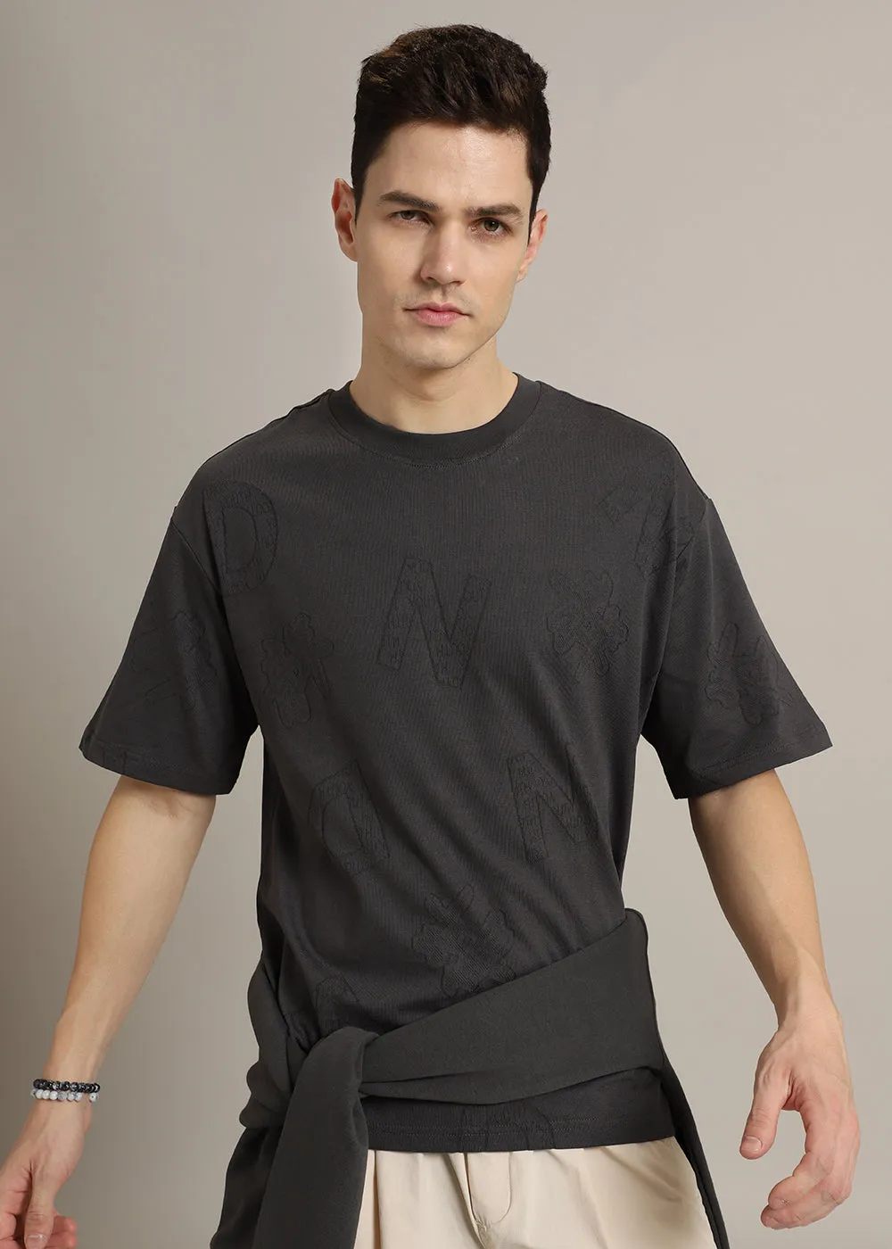 Alpha Grey Oversized T-shirt