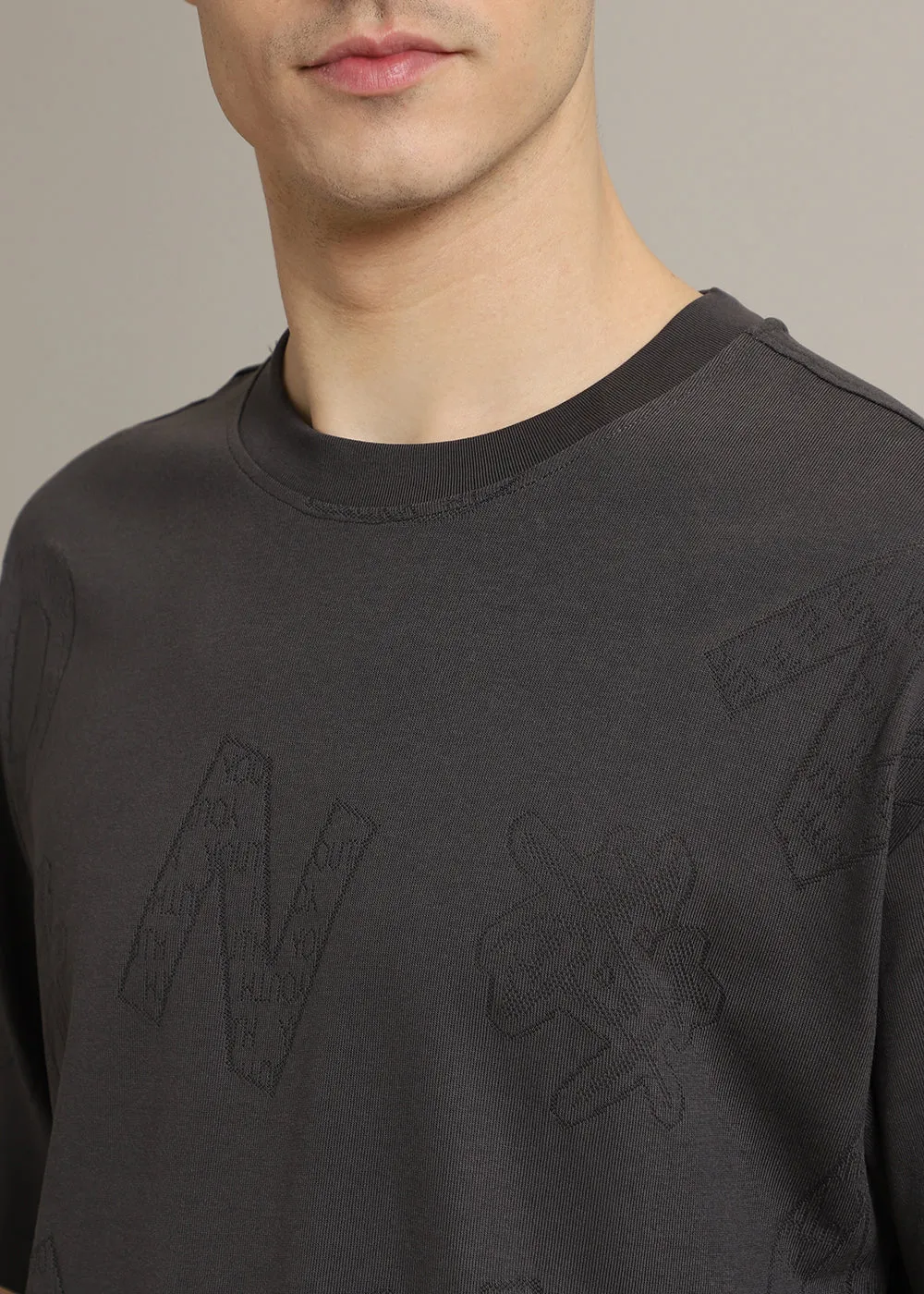 Alpha Grey Oversized T-shirt