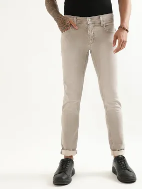 Antony Morato Men Super Skinny Fit Stretchable Cotton Jeans