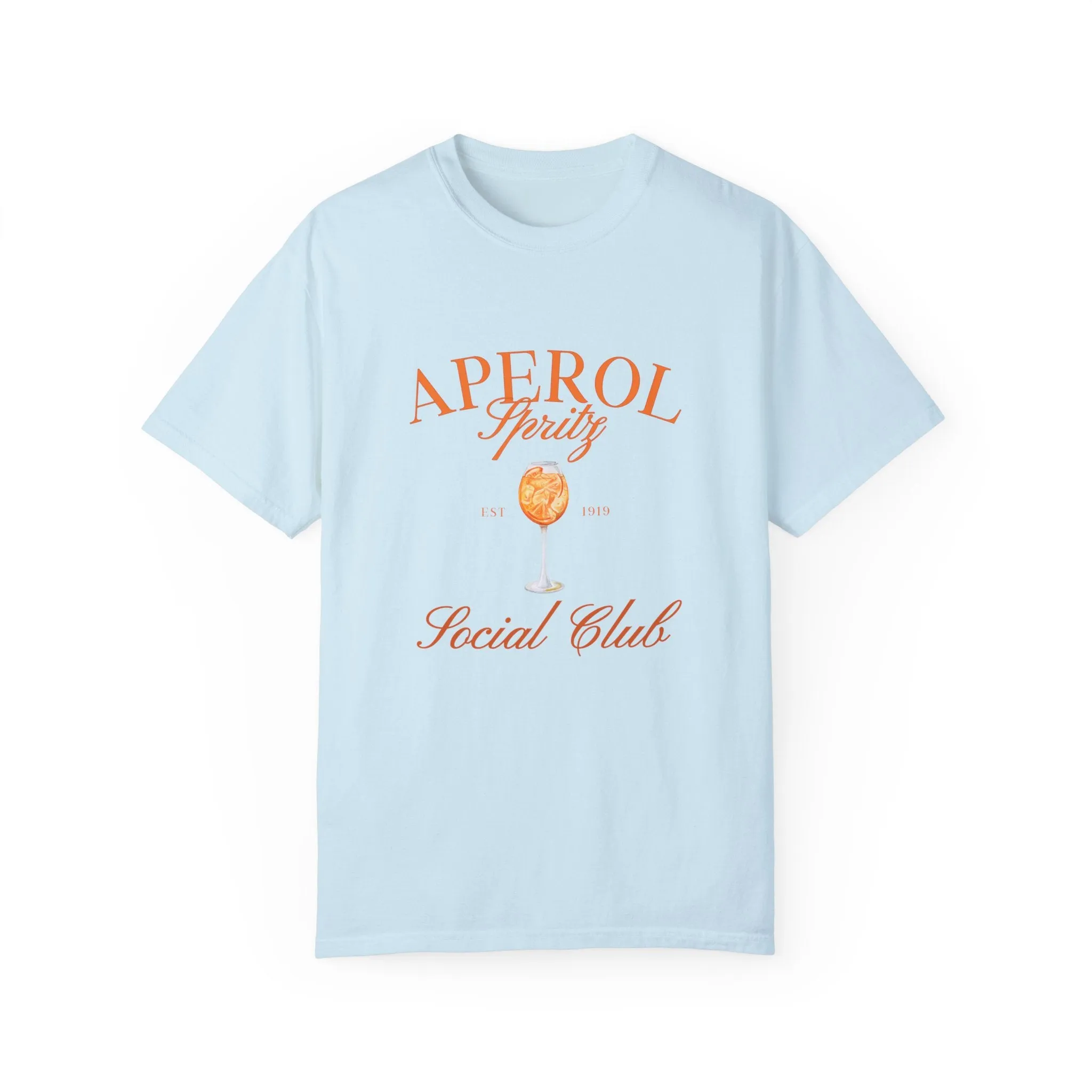 APEROL SPRITZ SOCIAL CLUB EST 1919 TEE (COMFORT COLORS)