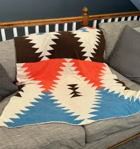 Aztec Throw Blanket