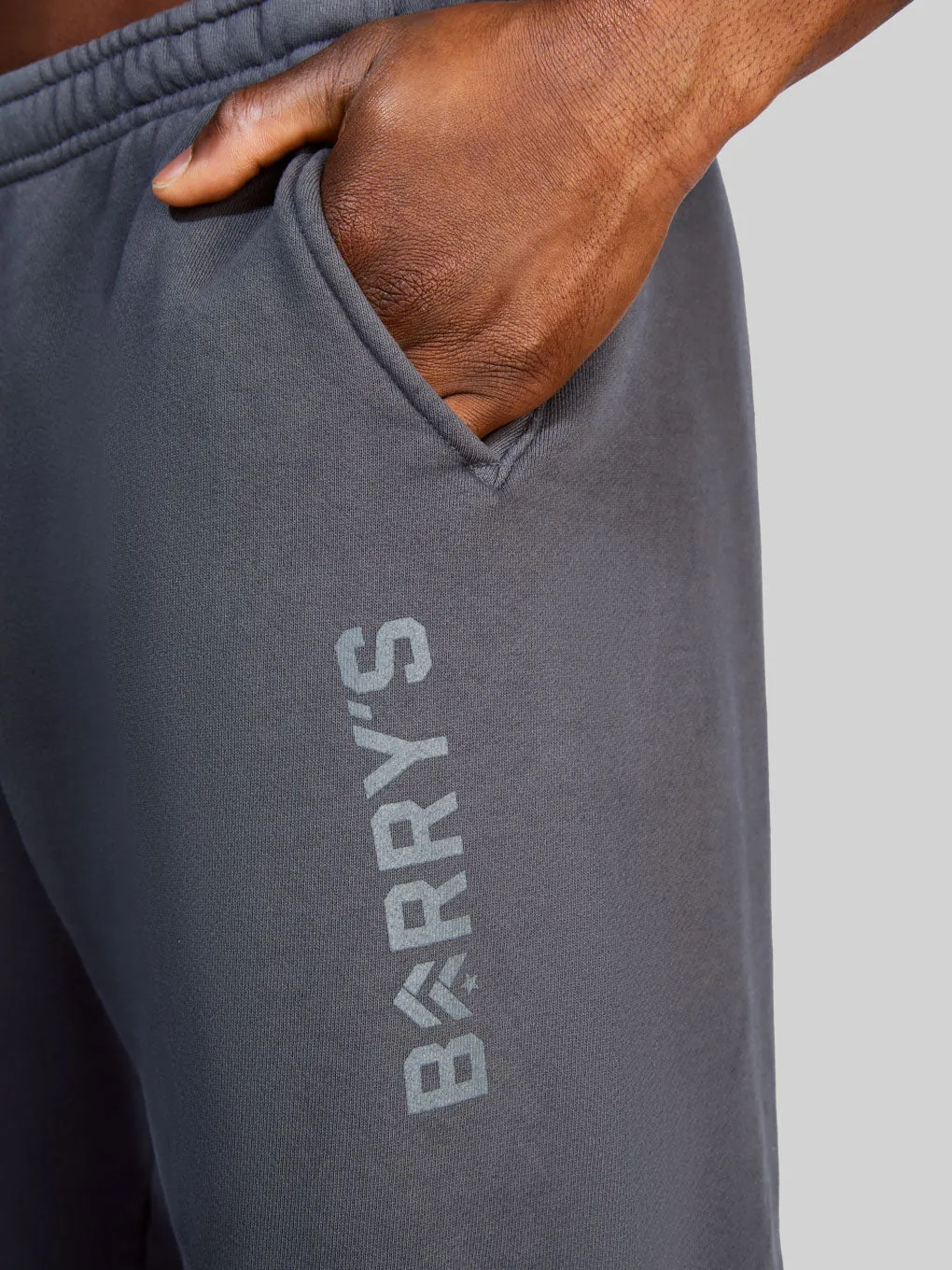 BARRY'S GUNMETAL SWEATPANT