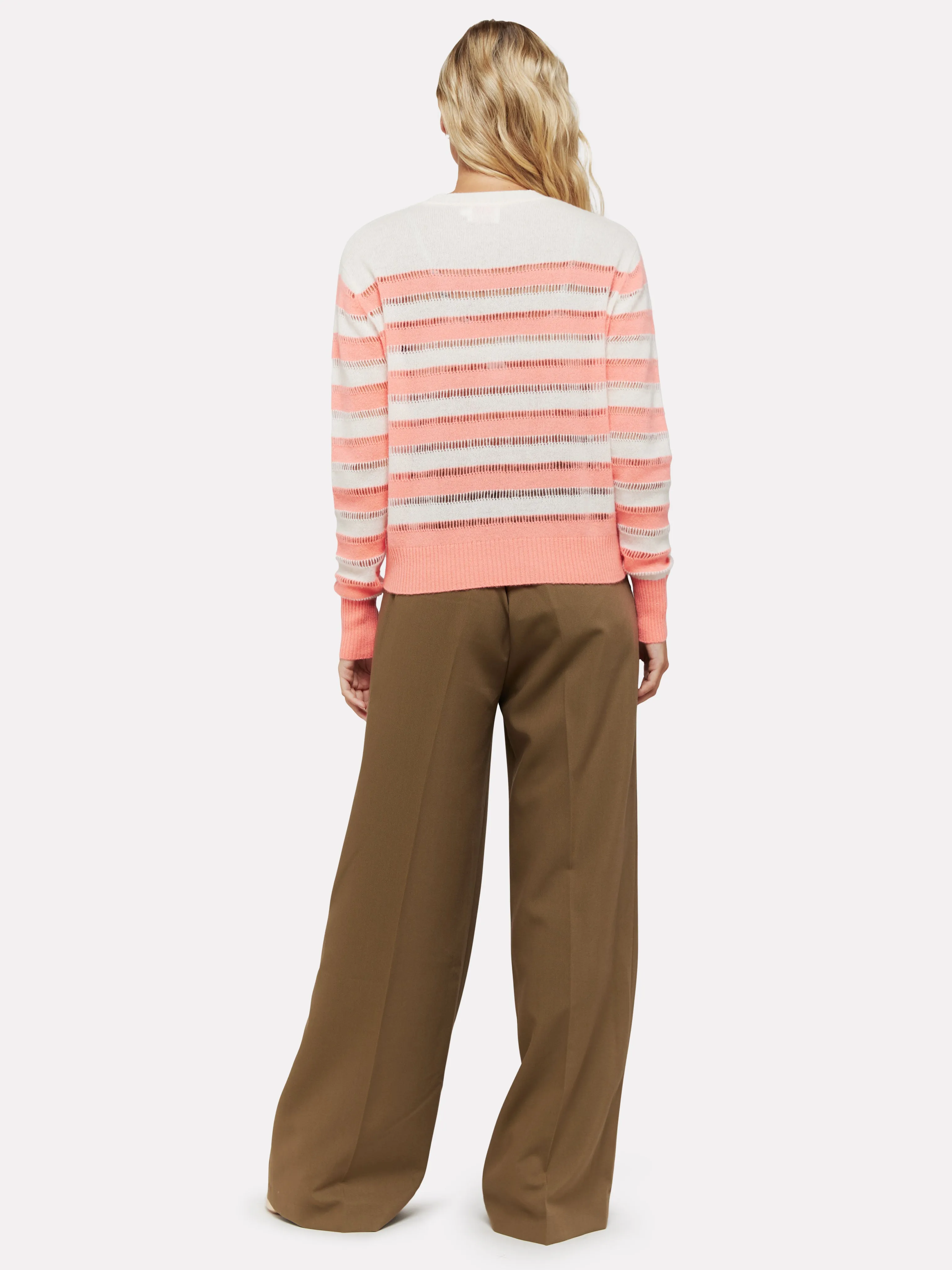 Beach Stripe Cashmere Knit