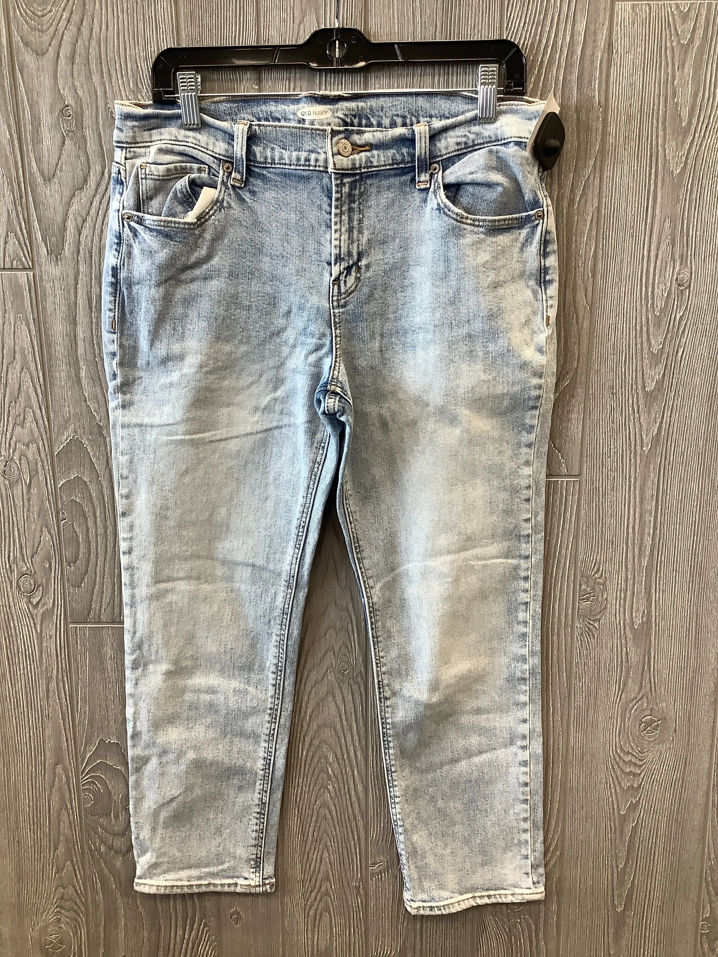 Blue Denim Jeans Boyfriend Old Navy, Size 10petite