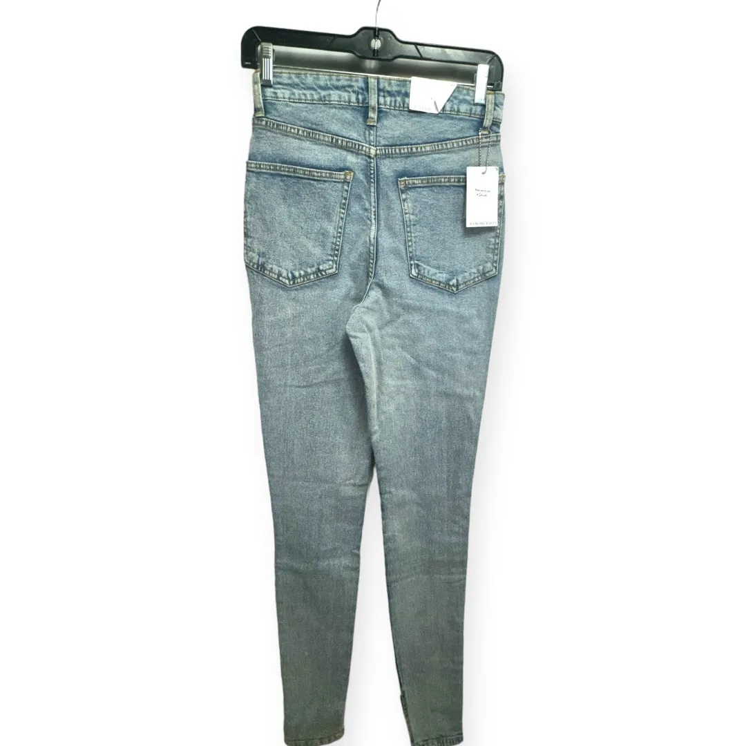 Blue Denim Jeans Skinny We Wore What, Size 0