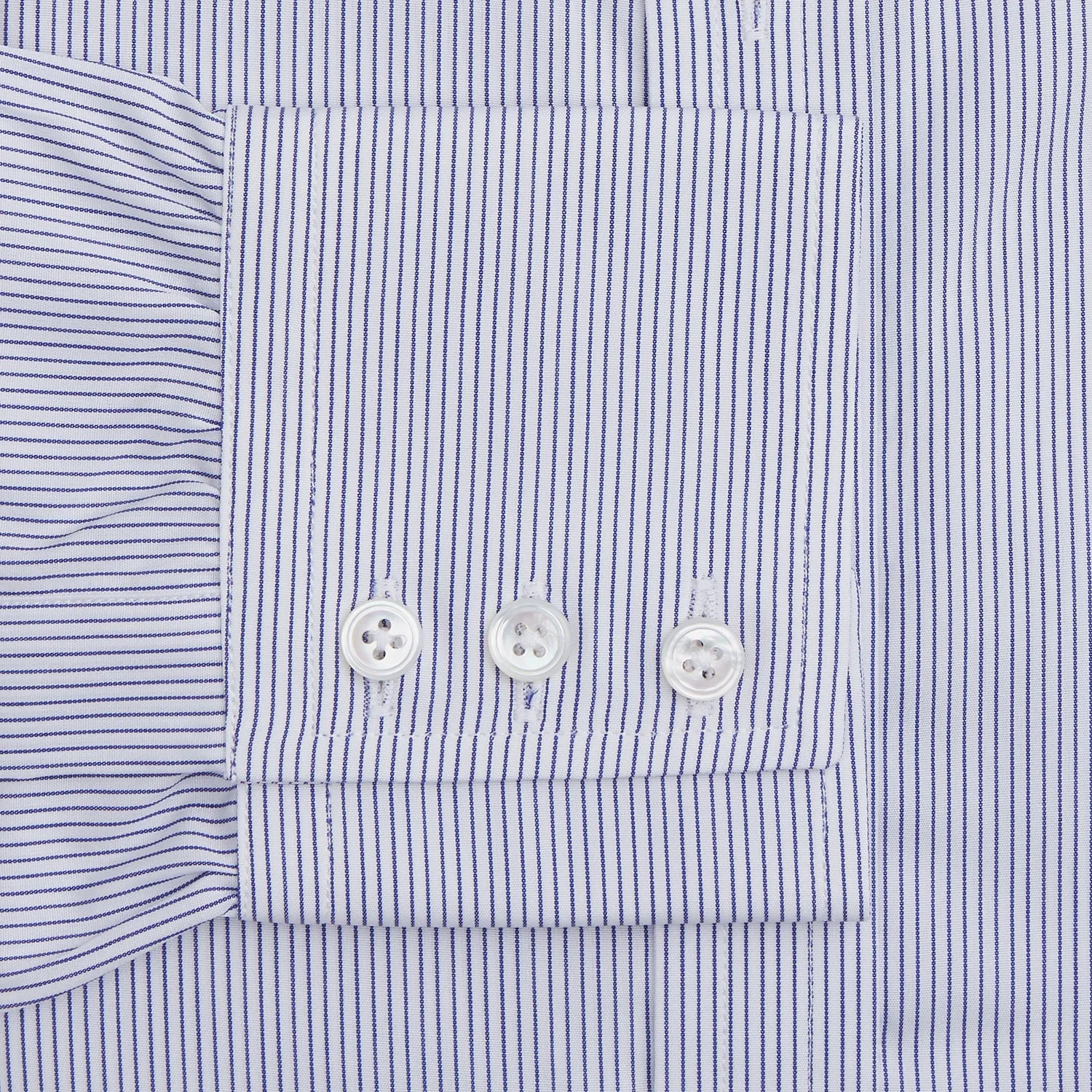 Blue Pinstripe Mayfair Shirt