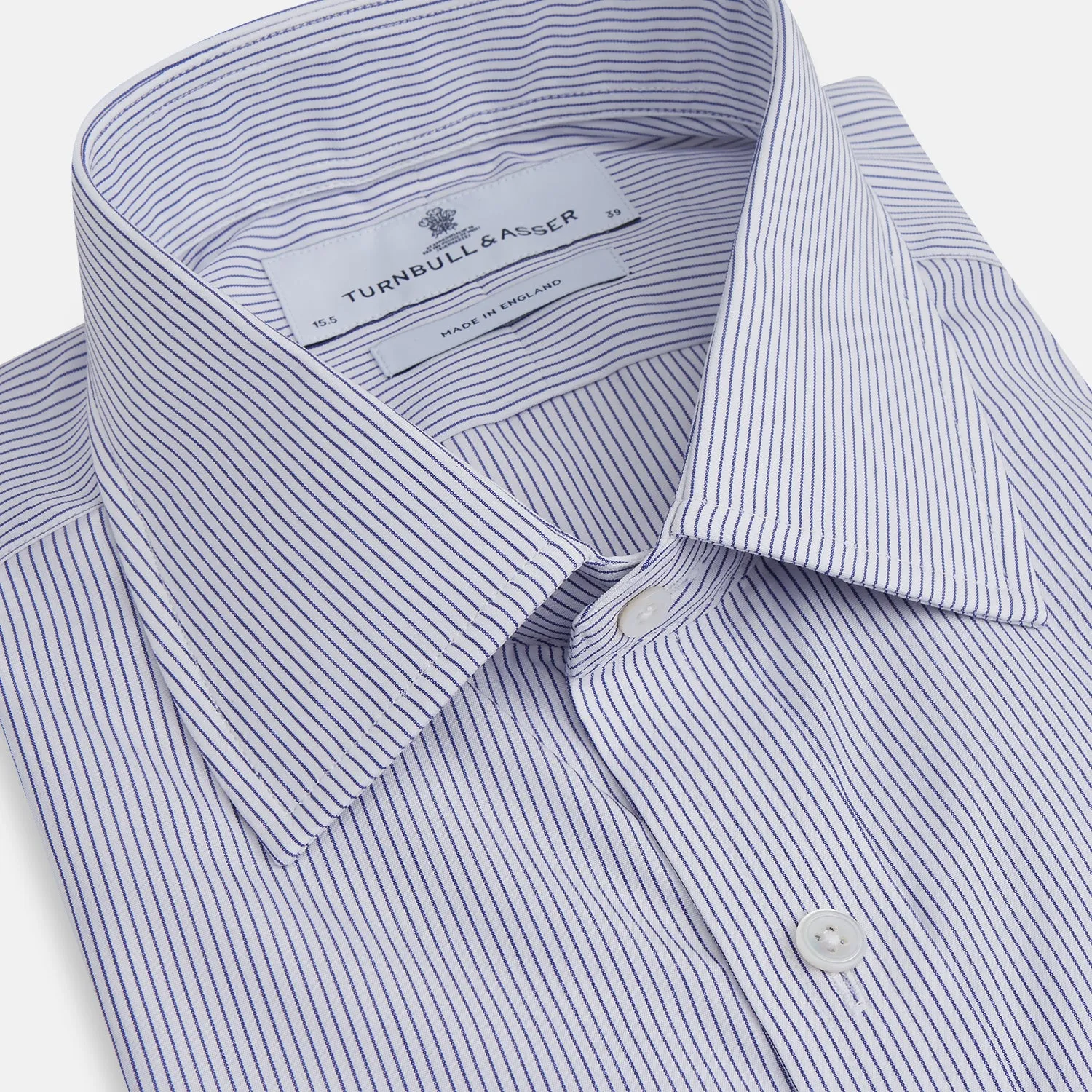 Blue Pinstripe Mayfair Shirt