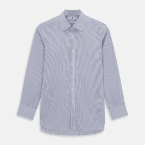 Blue Pinstripe Mayfair Shirt