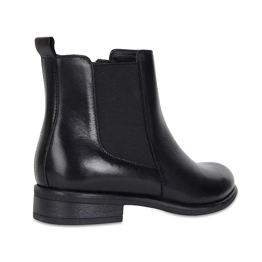 Bogart Boot in Black Leather