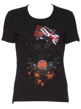 British Black Rock Tee