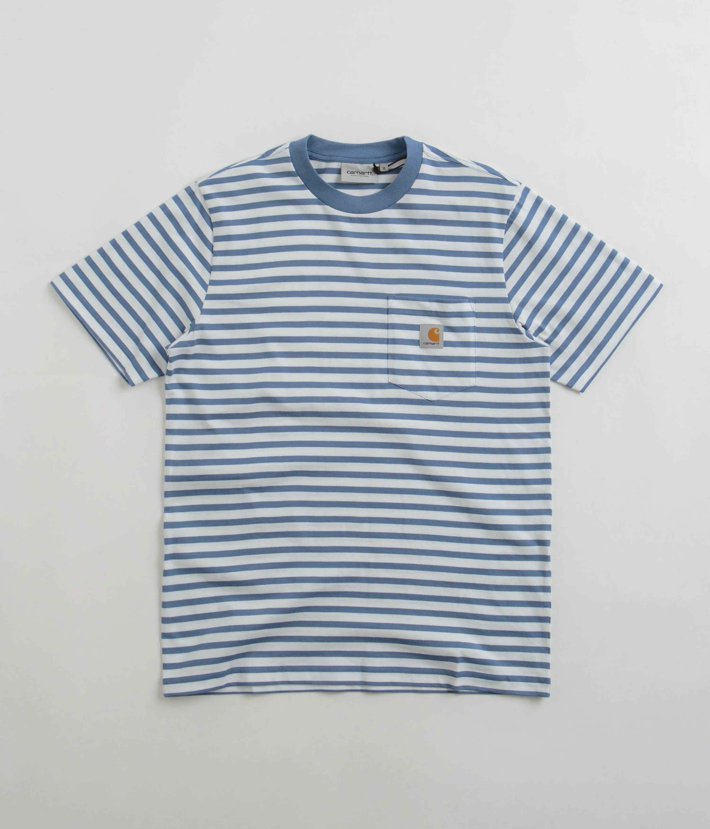 Carhartt Seidler Pocket T-Shirt - Sorrent / White