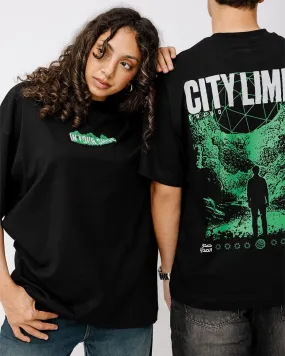 City Limits Printed Oversized Tee