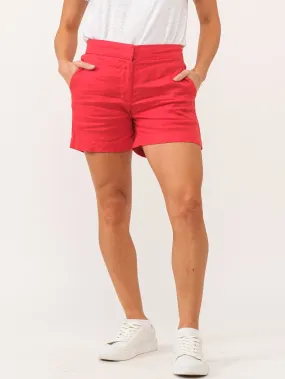 Dear John Tonya Shorts - Firetruck Red