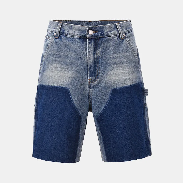 Dual Tone | Denim Shorts