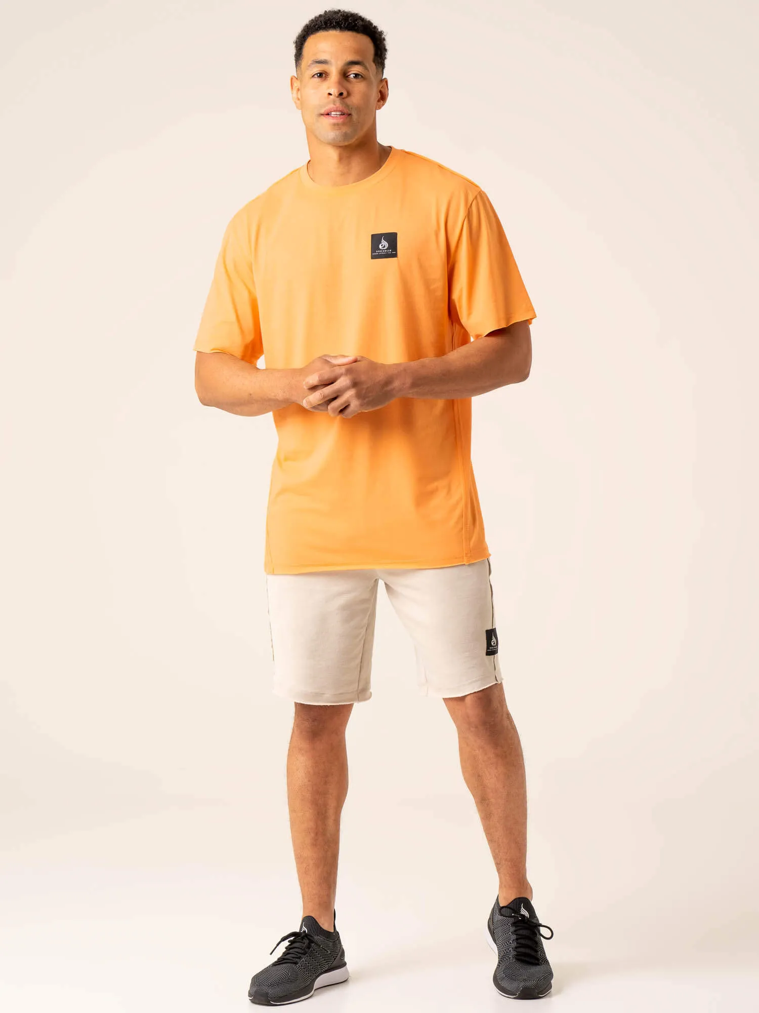 Dynamic Oversized T-Shirt - Orange Sherbet