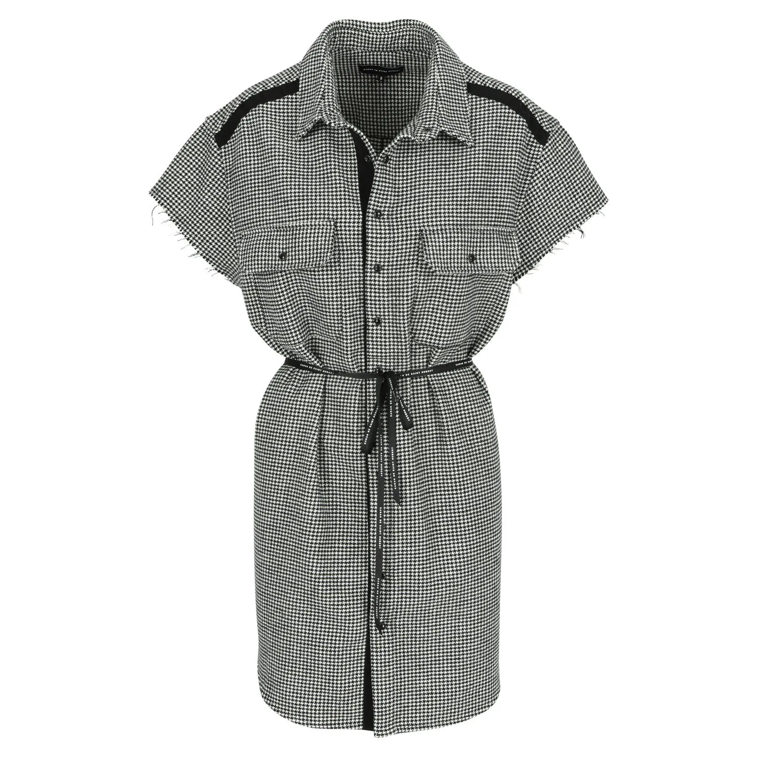 ERINA shirt dress - 'Pied de Poule'