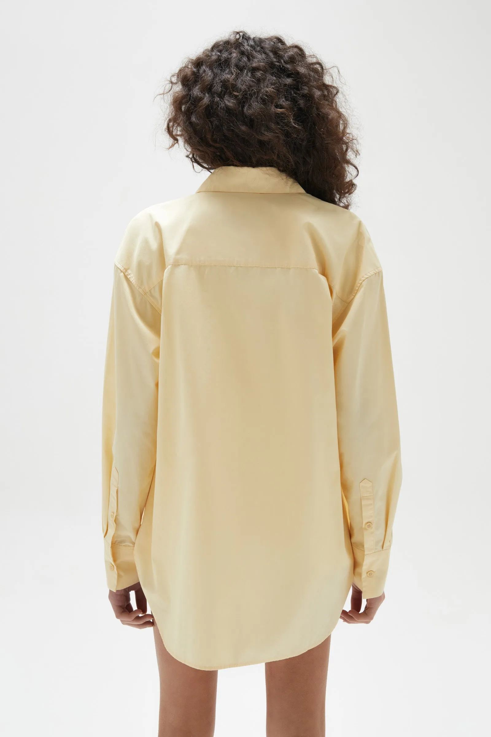 Everyday Poplin Shirt Lemon