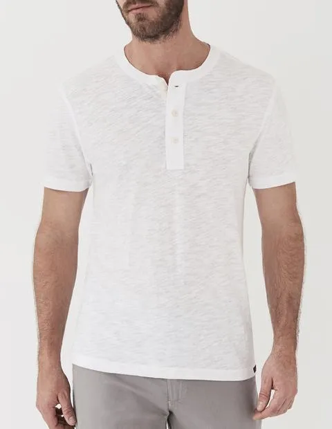 Faherty | Short Sleeve Hunter Henley