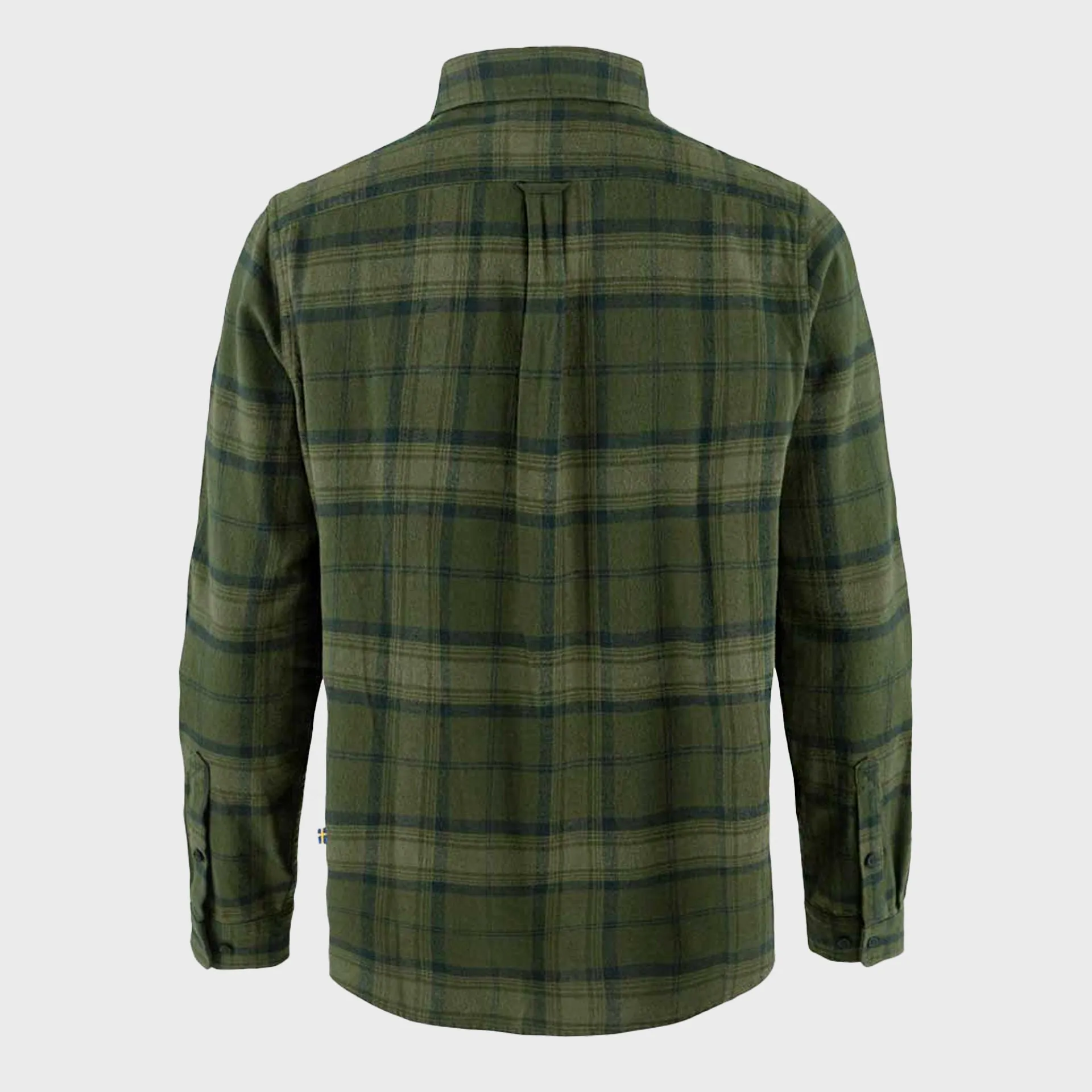 Fjallraven Mens Övik Twill Shirt - Deep Forest-Green