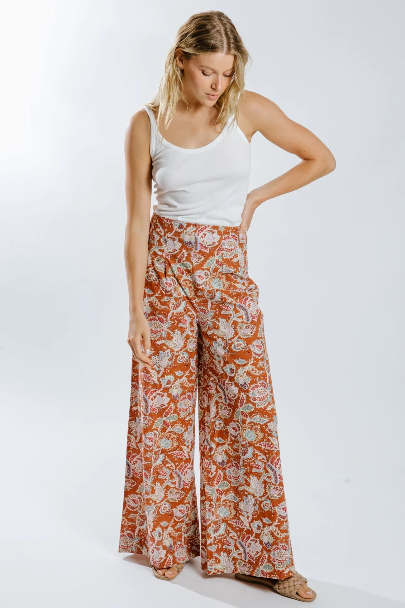 Ghaada Wide Leg Pants