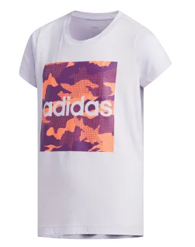 Girl's Adidas Camouflage Tee