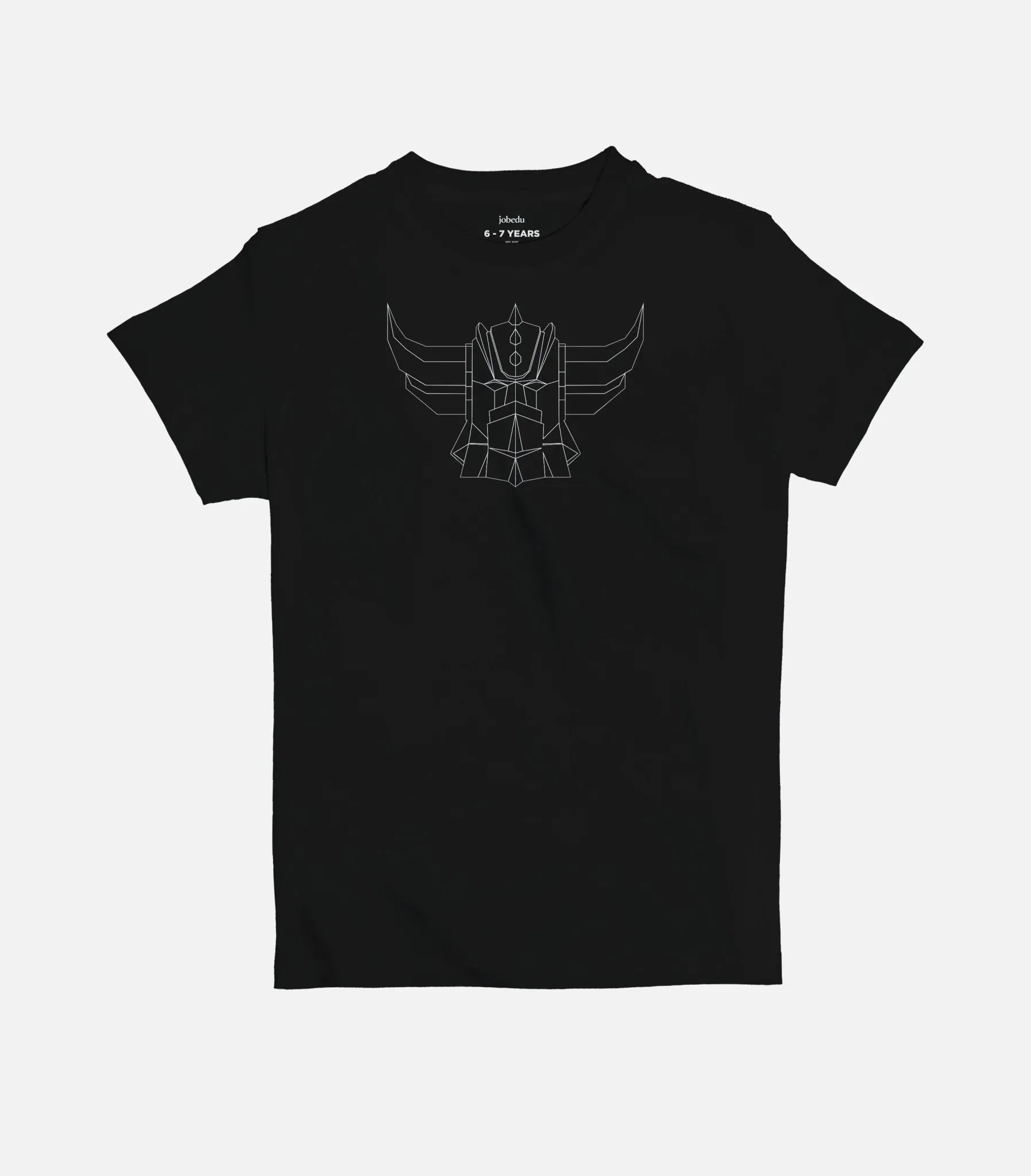 Grendizer Outline | Kid's Basic Cut T-shirt