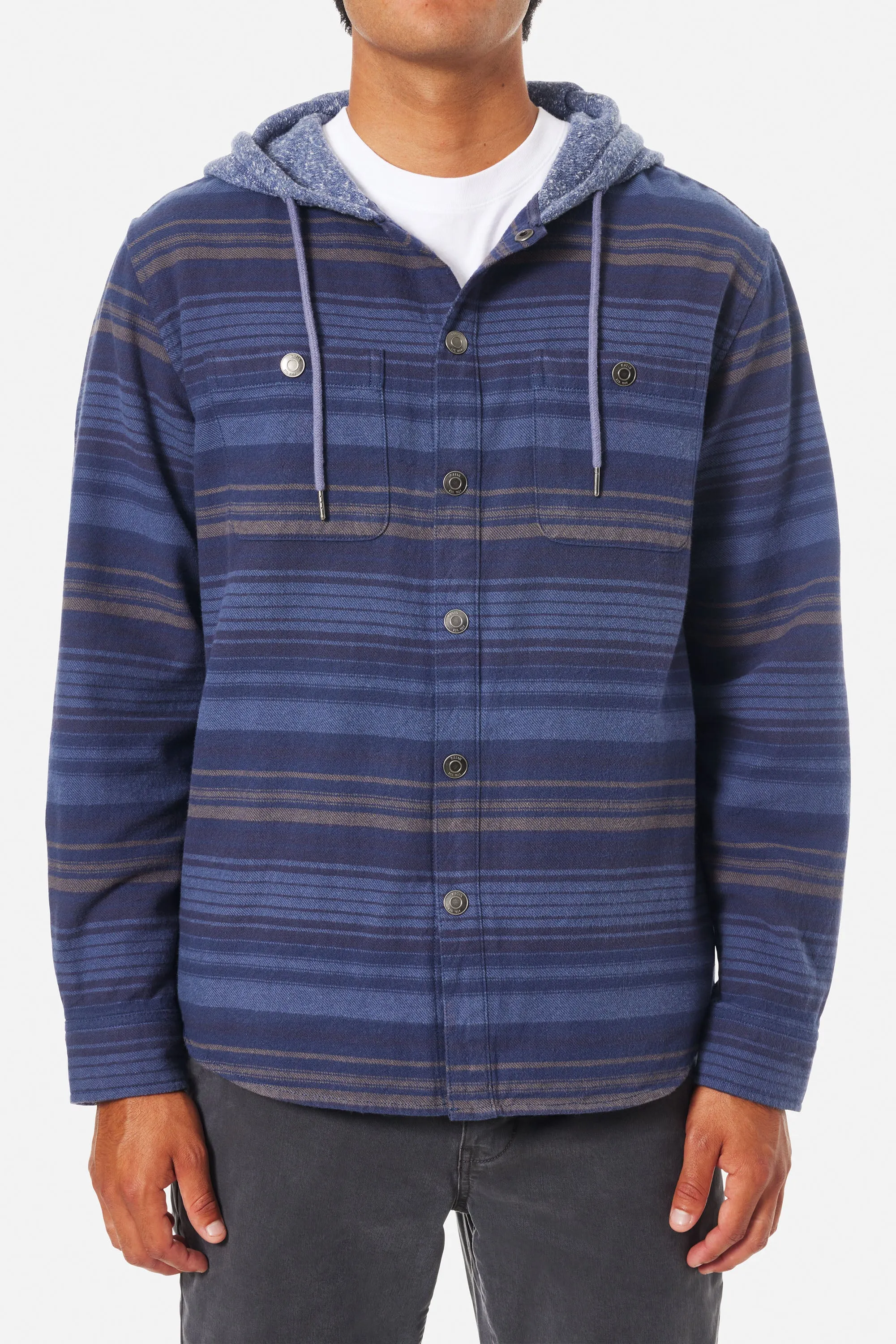 HAROLD HOODED FLANNEL