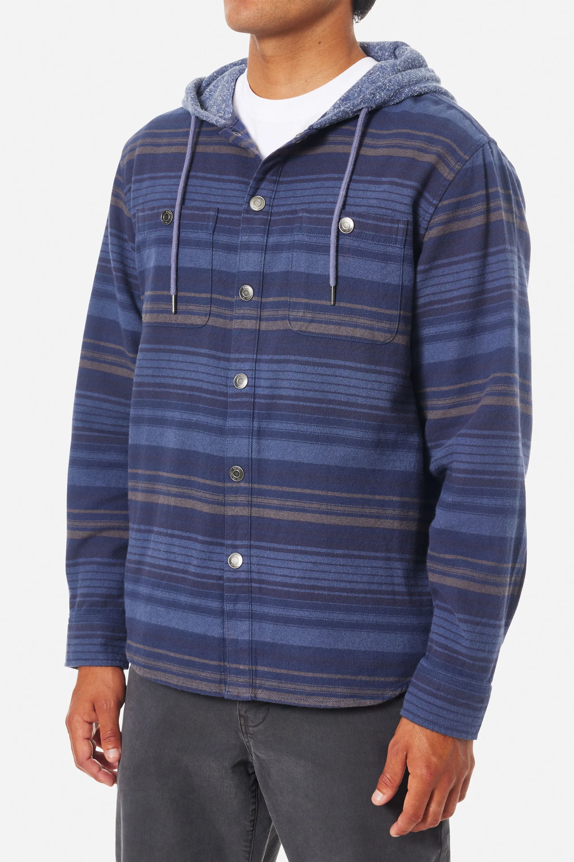 HAROLD HOODED FLANNEL