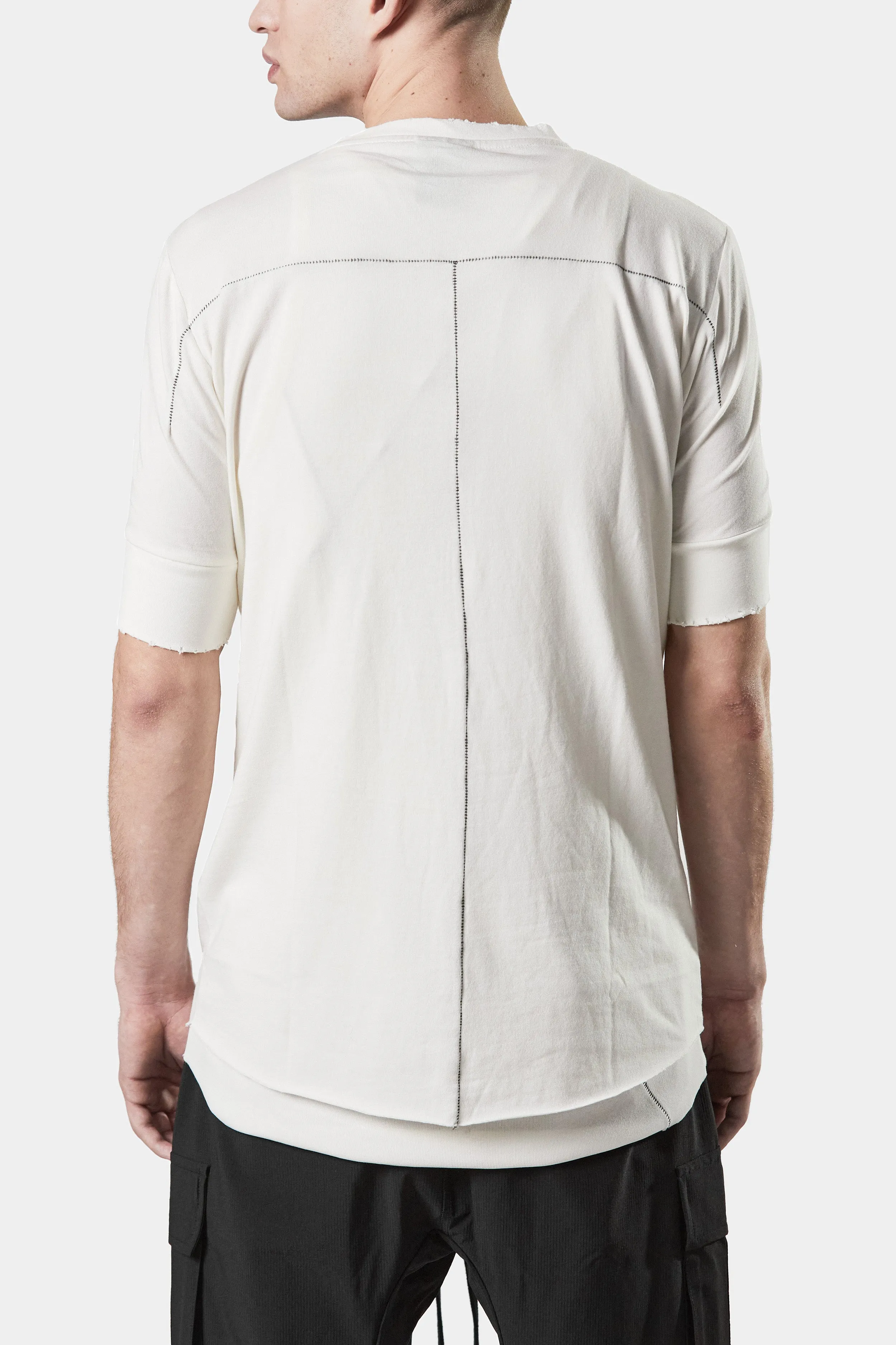 Henley t-shirt, White