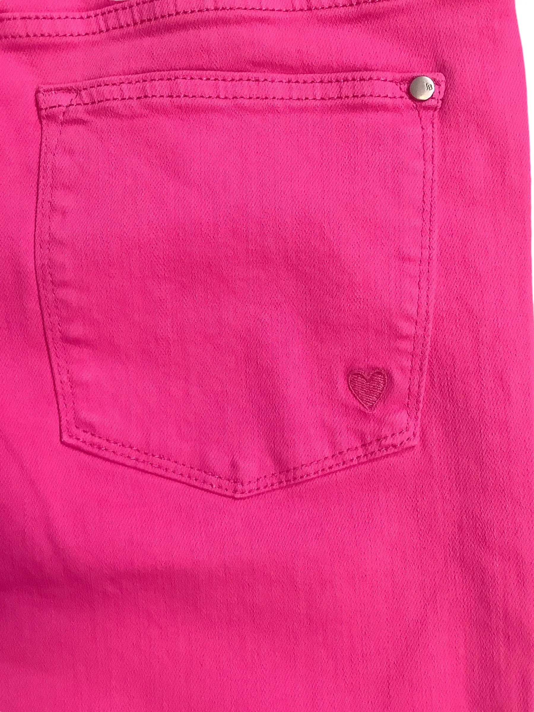 Jeans Wide Leg By Judy Blue In Pink, Size: 12/13