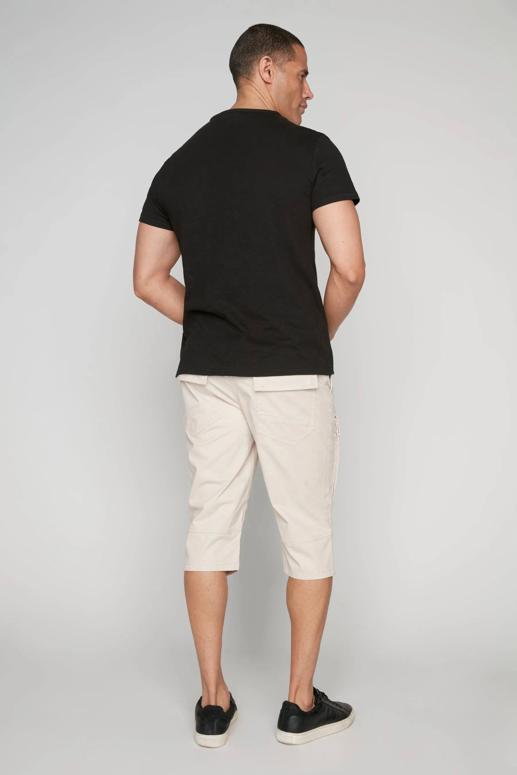 Men's 5-Pocket Cargo Capri Shorts - Sand