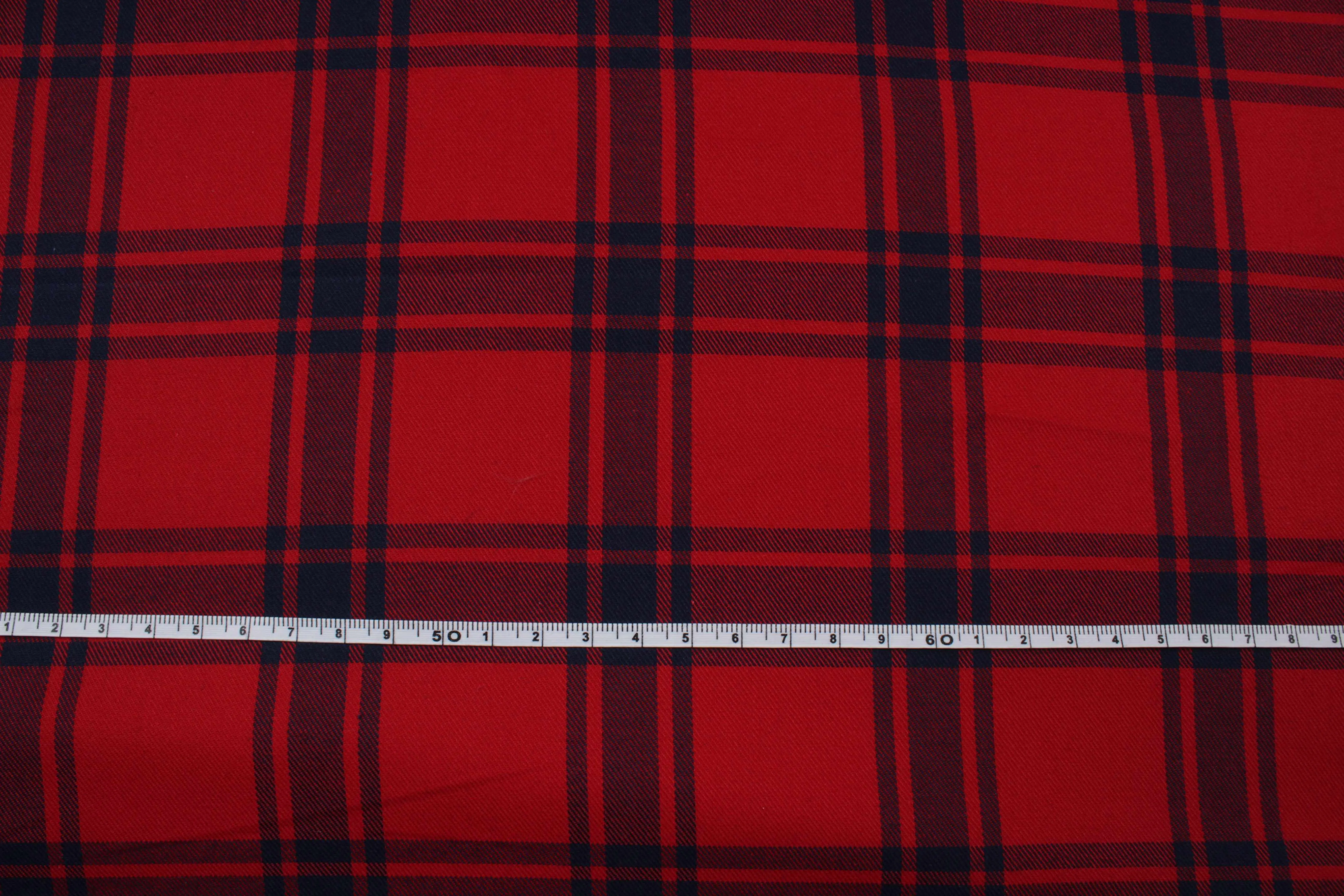 Organic Cotton Brushed Flannel for Shirts - Checks