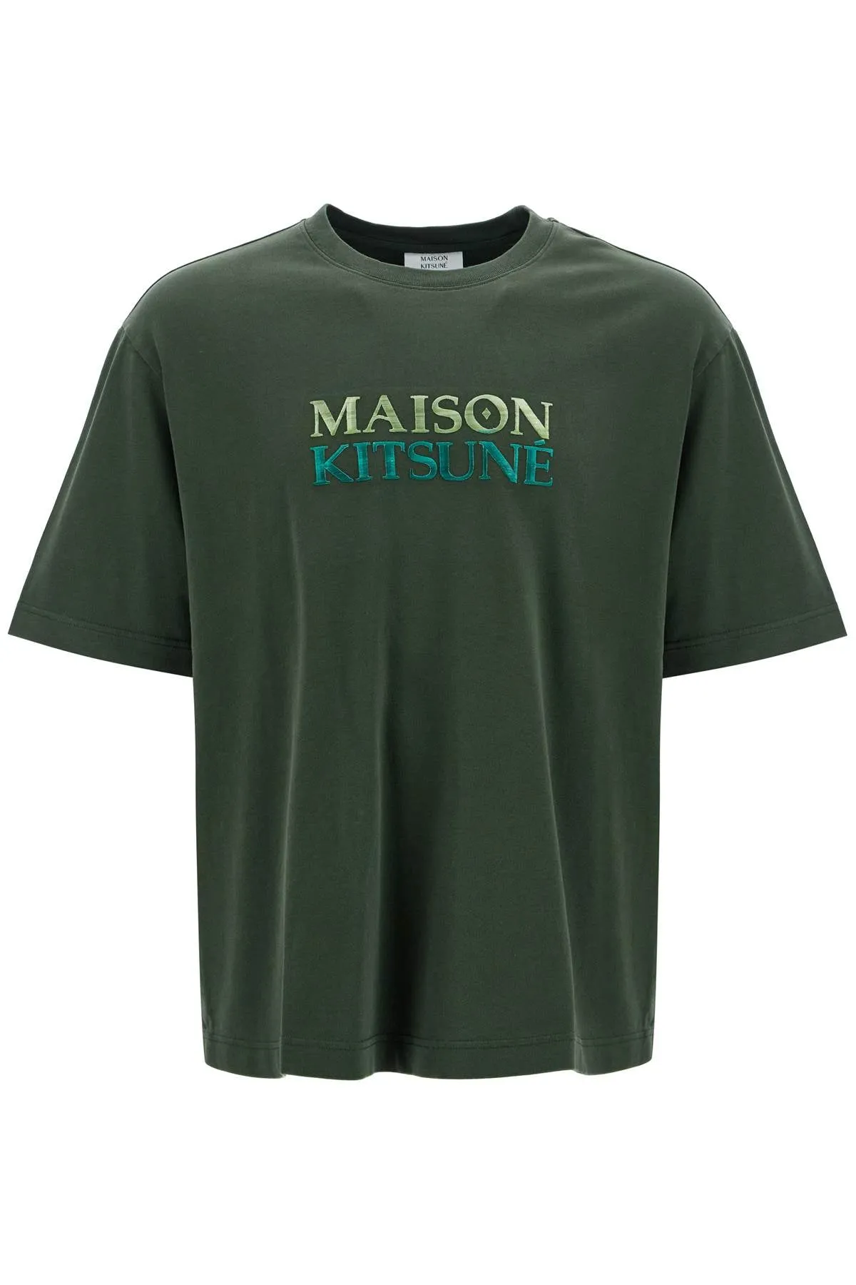 'oversized t-shirt with NM00116KJ0119 RANGER GREEN