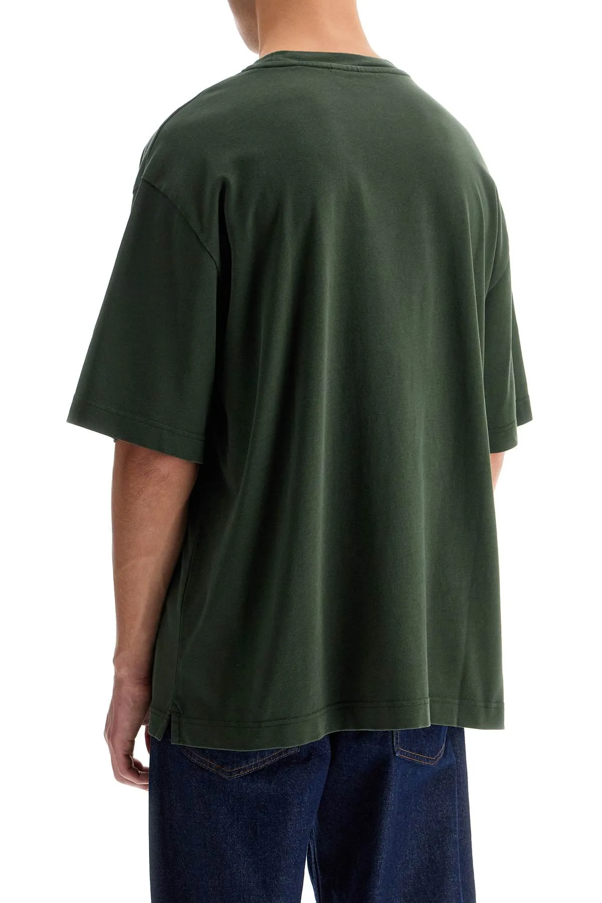 'oversized t-shirt with NM00116KJ0119 RANGER GREEN