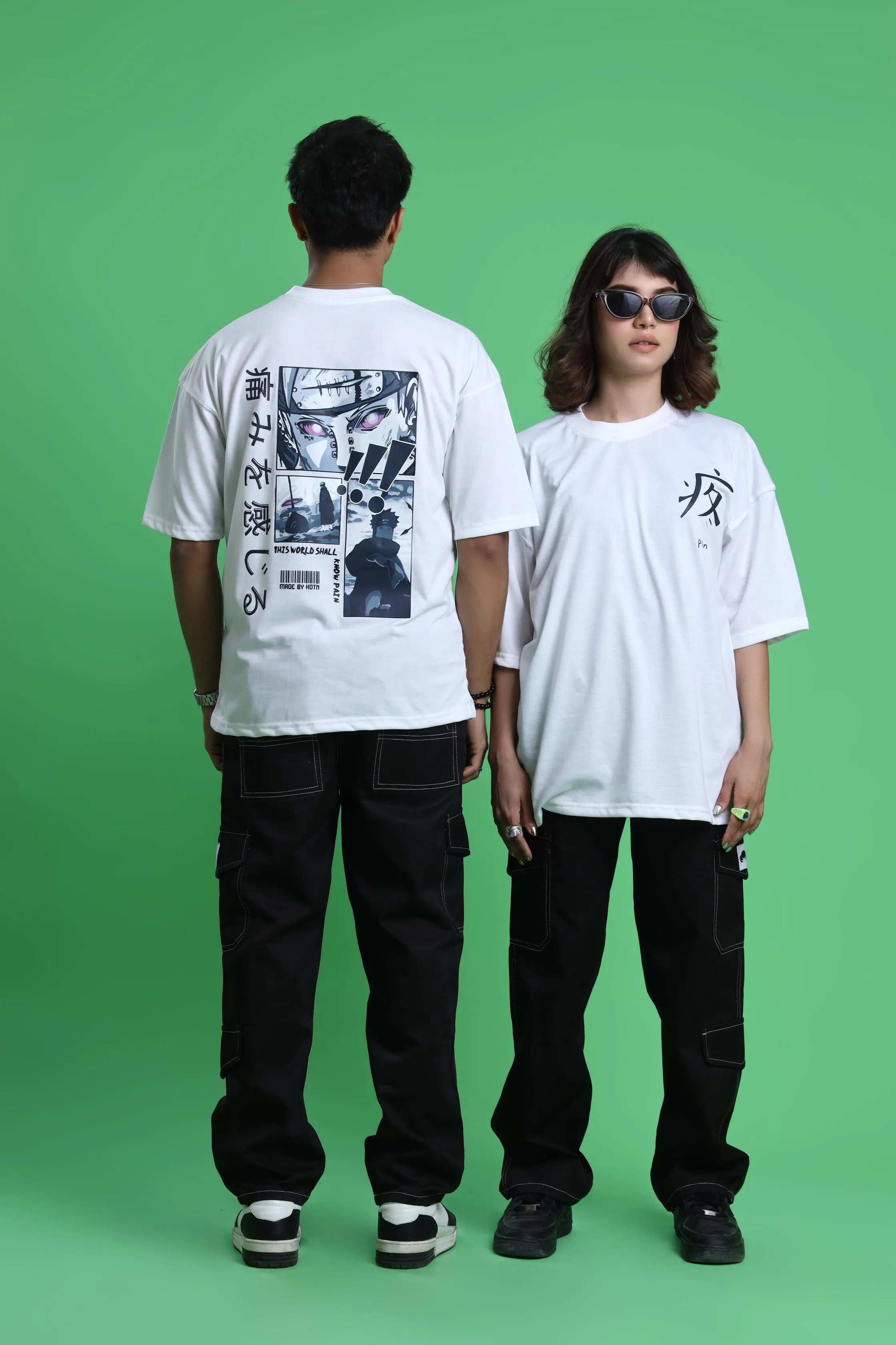 SHALL KNOW PAIN OVERSIZED T-SHIRT