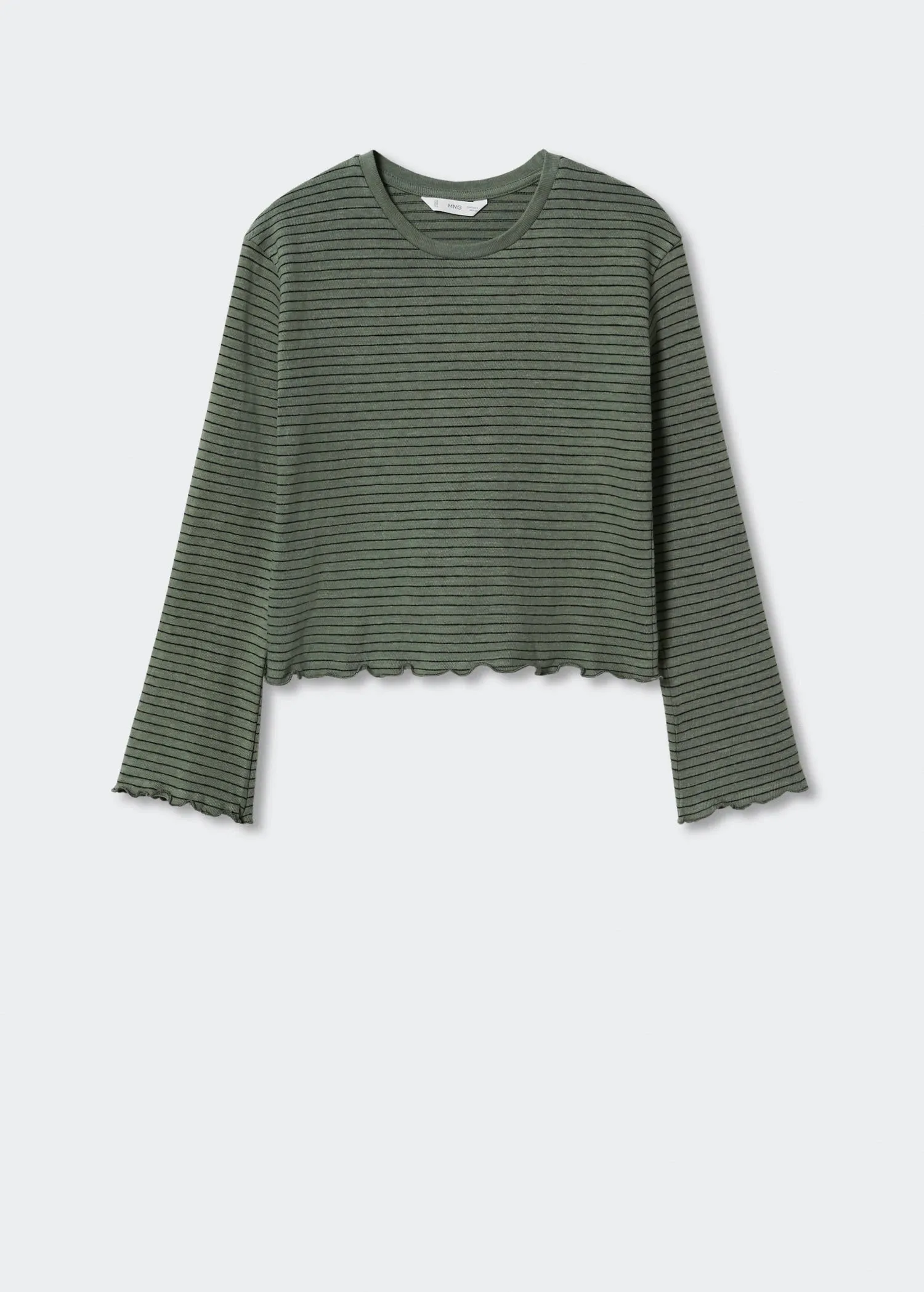 Striped long sleeves t-shirt