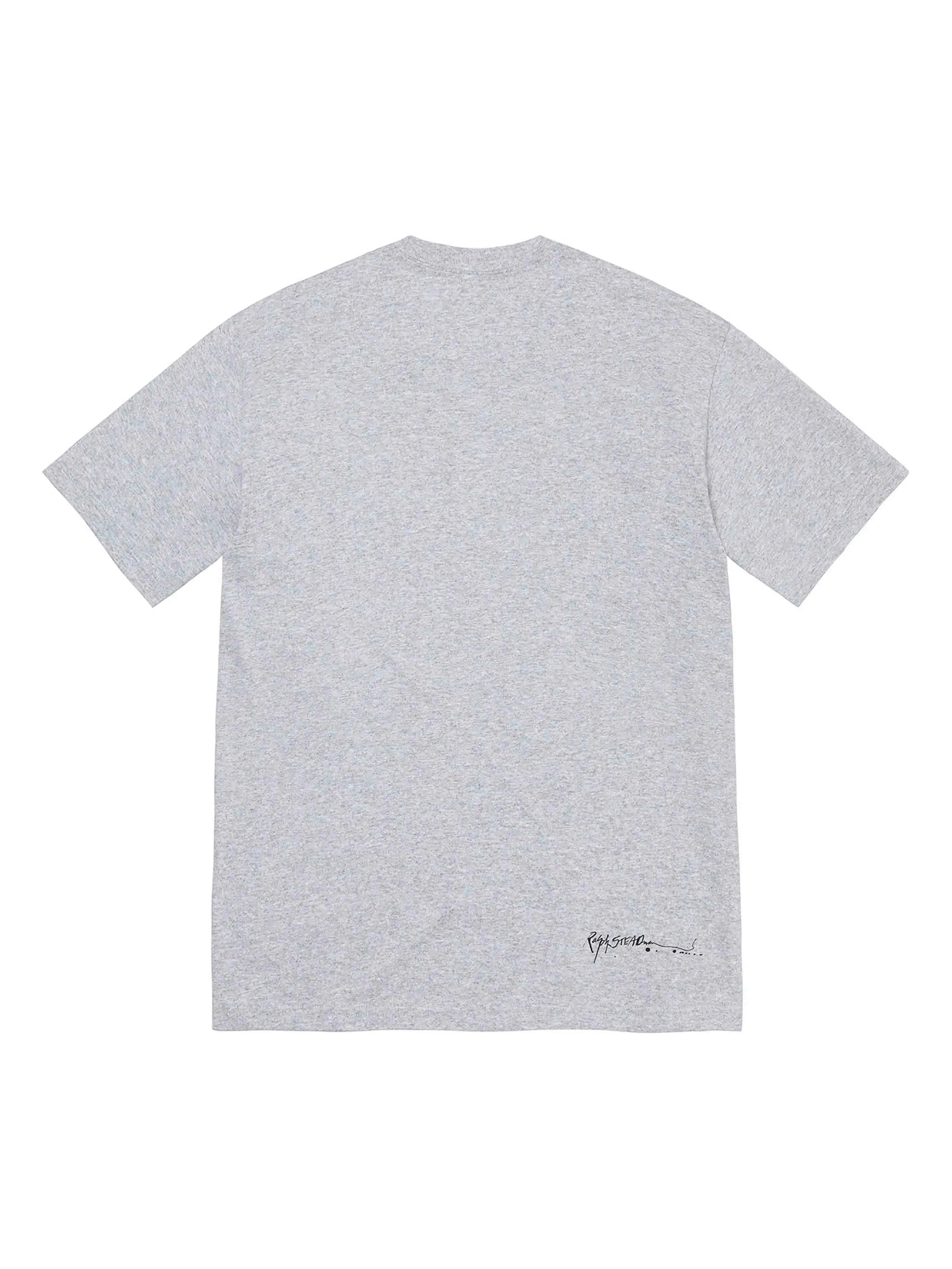 Supreme Ralph Steadman Box Logo Tee Heather Grey