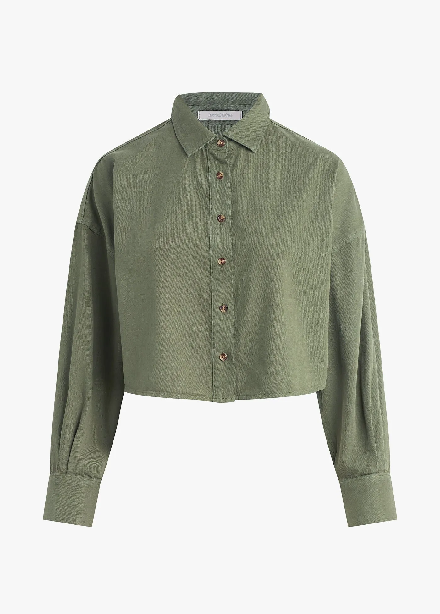 THE CROP EX-BOYFRIEND SHIRT