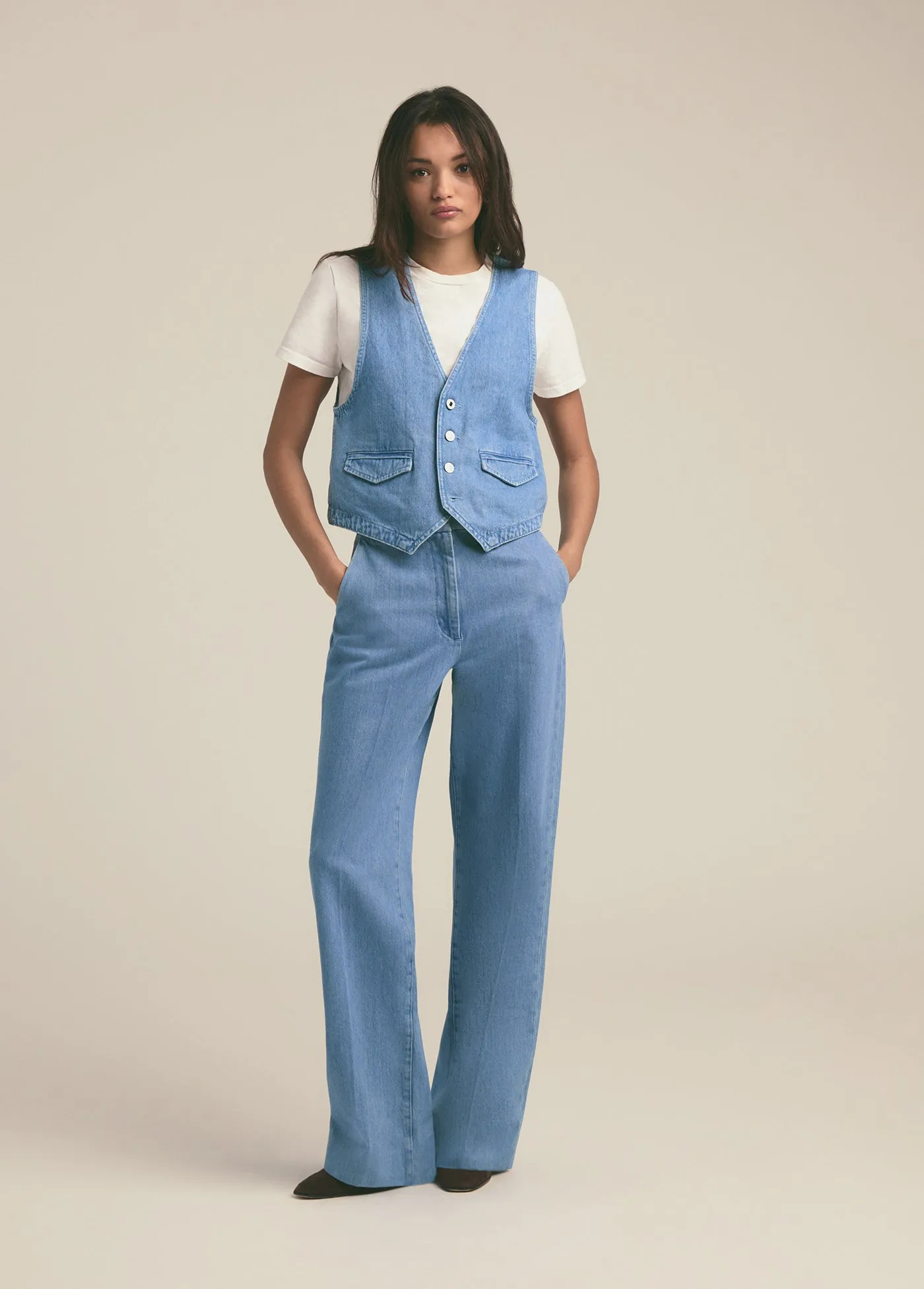 THE FIONA DENIM TROUSER