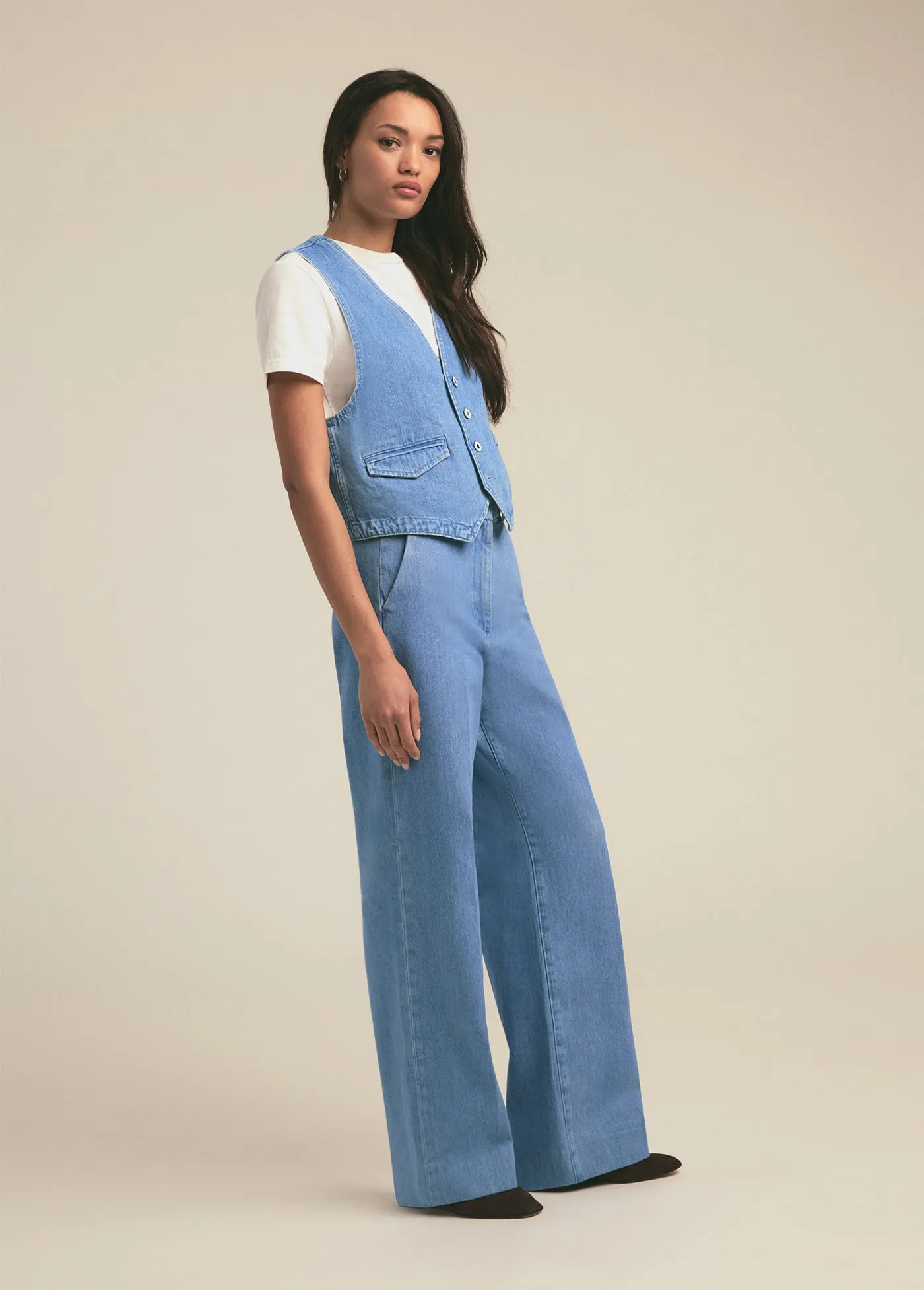 THE FIONA DENIM TROUSER