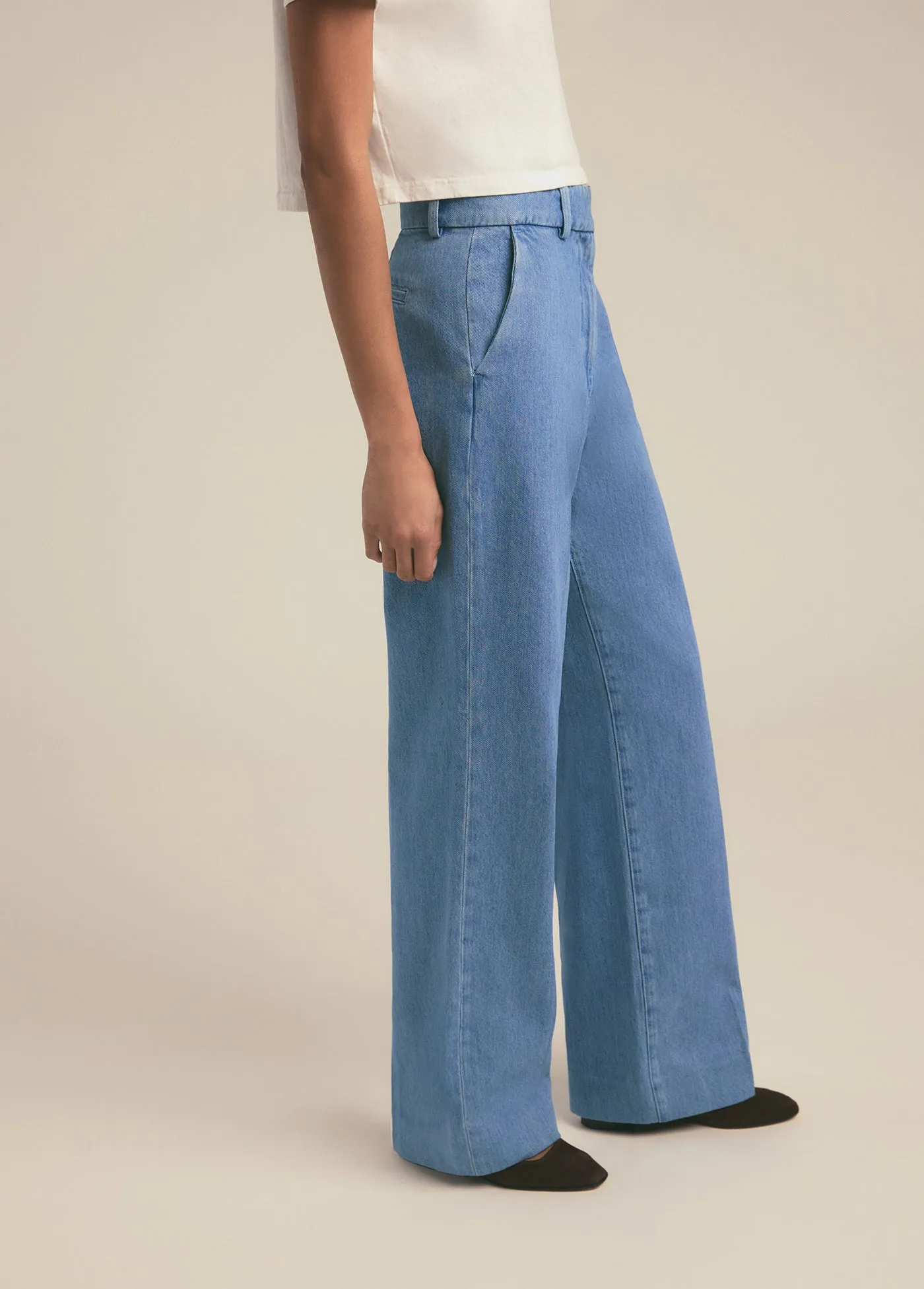 THE FIONA DENIM TROUSER