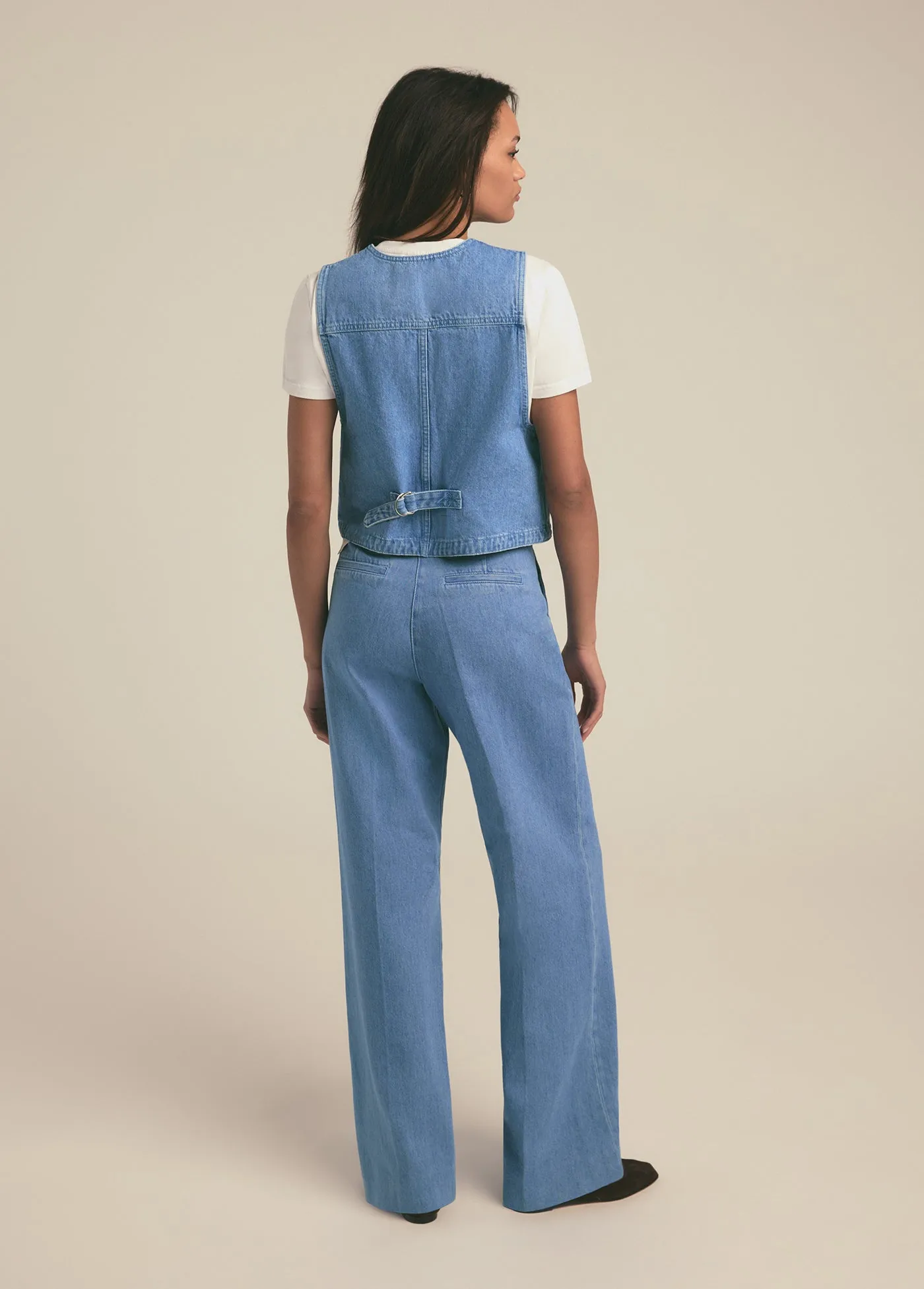 THE FIONA DENIM TROUSER