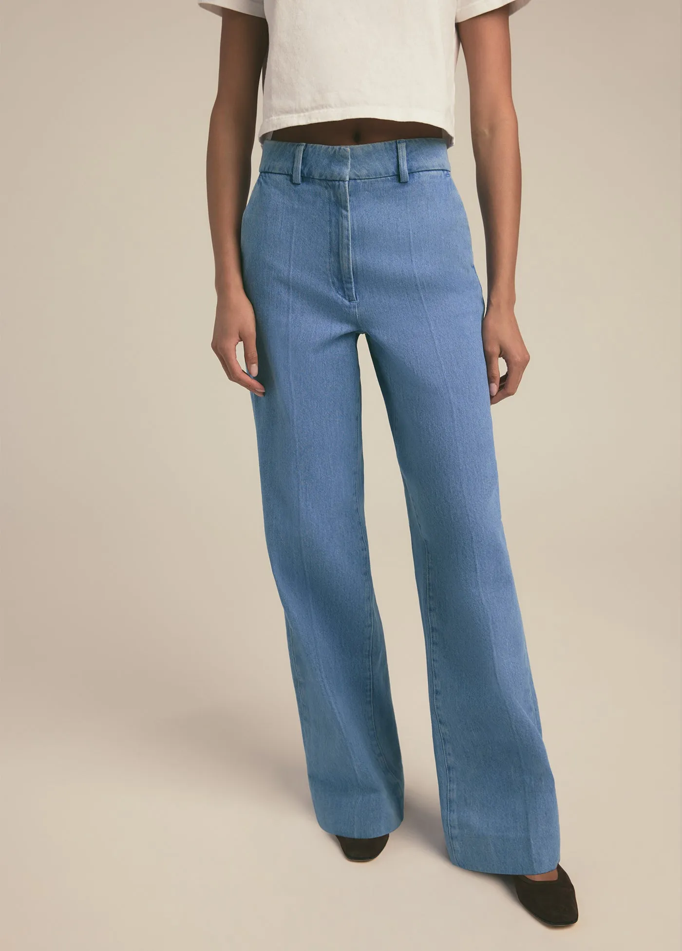 THE FIONA DENIM TROUSER